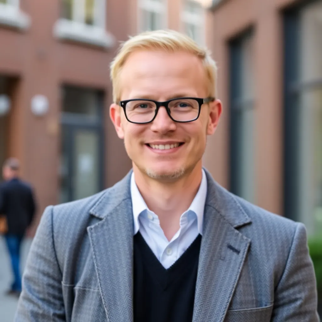 Portret van Fatima, 29 jaar, die een duurzame beleggingsstrategie volgt